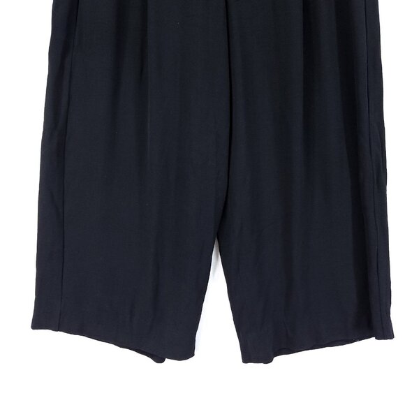 'S Max Mara Virgin Wool Wide Leg Cropped Pants Size 10 Inseam 22” Made in Italy - Picture 11 of 12